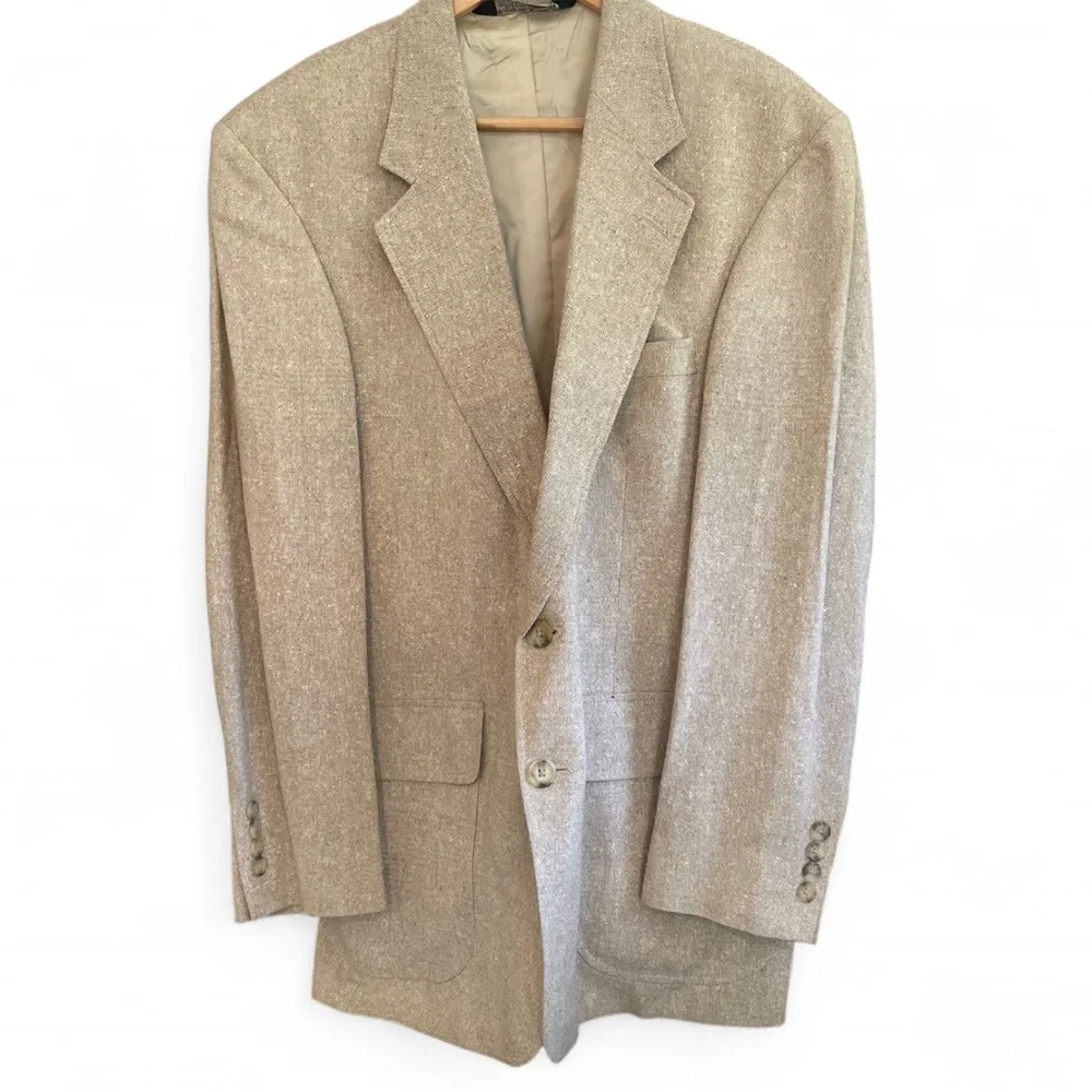 Vintage Lands' End‎ Beige Sport Coat